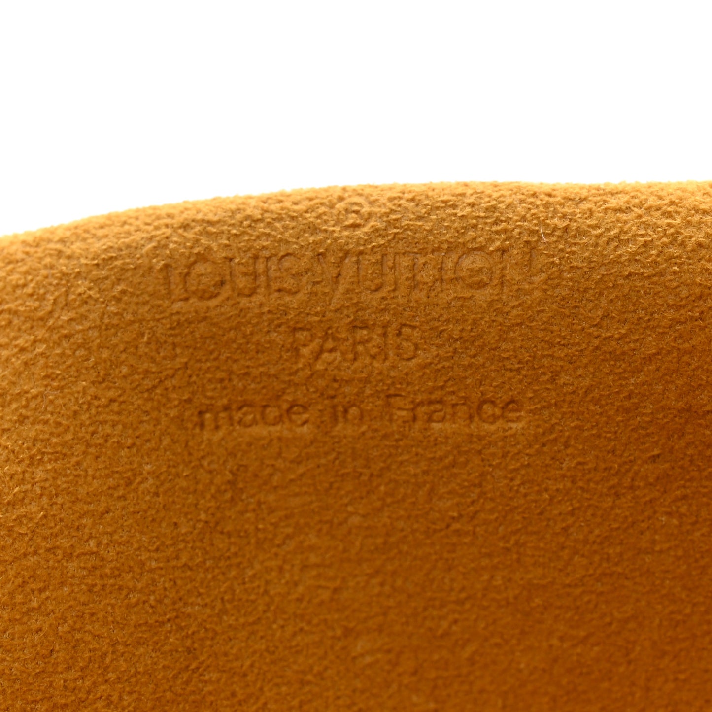 Monogram Denim Pochette Plat Clutch Blue