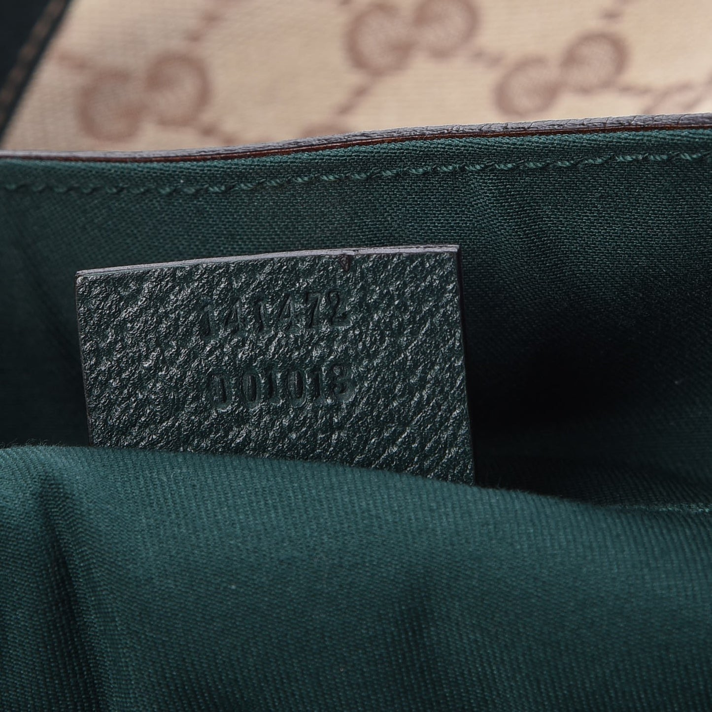 Monogram Large Abbey Tote Green