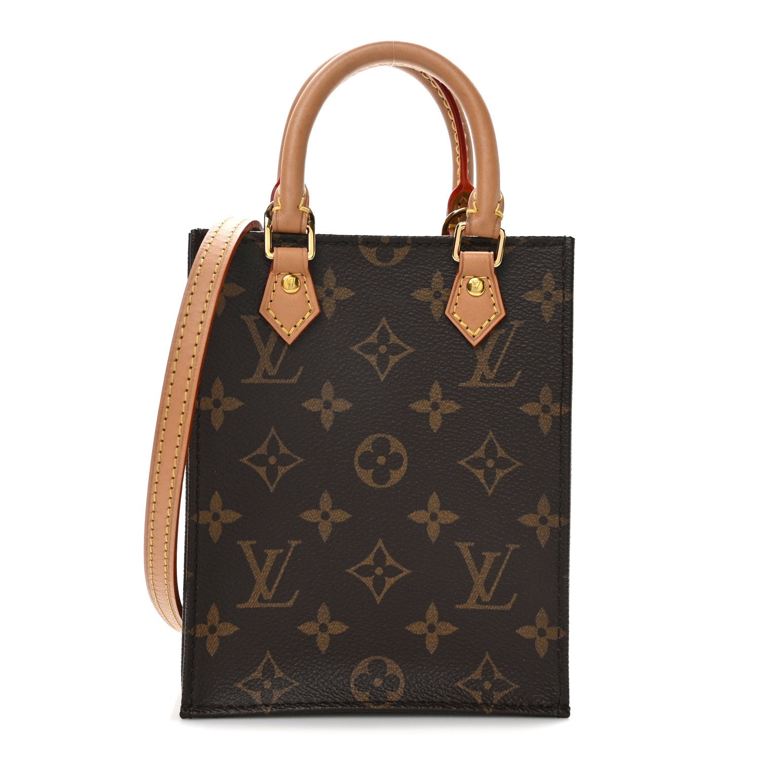Louis Vuitton Monogram Petit Sac Plat 1 of 13