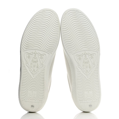 Gucci Calfskin Mens Green Panther Print Ace Sneakers 10.5 White 5 of 14