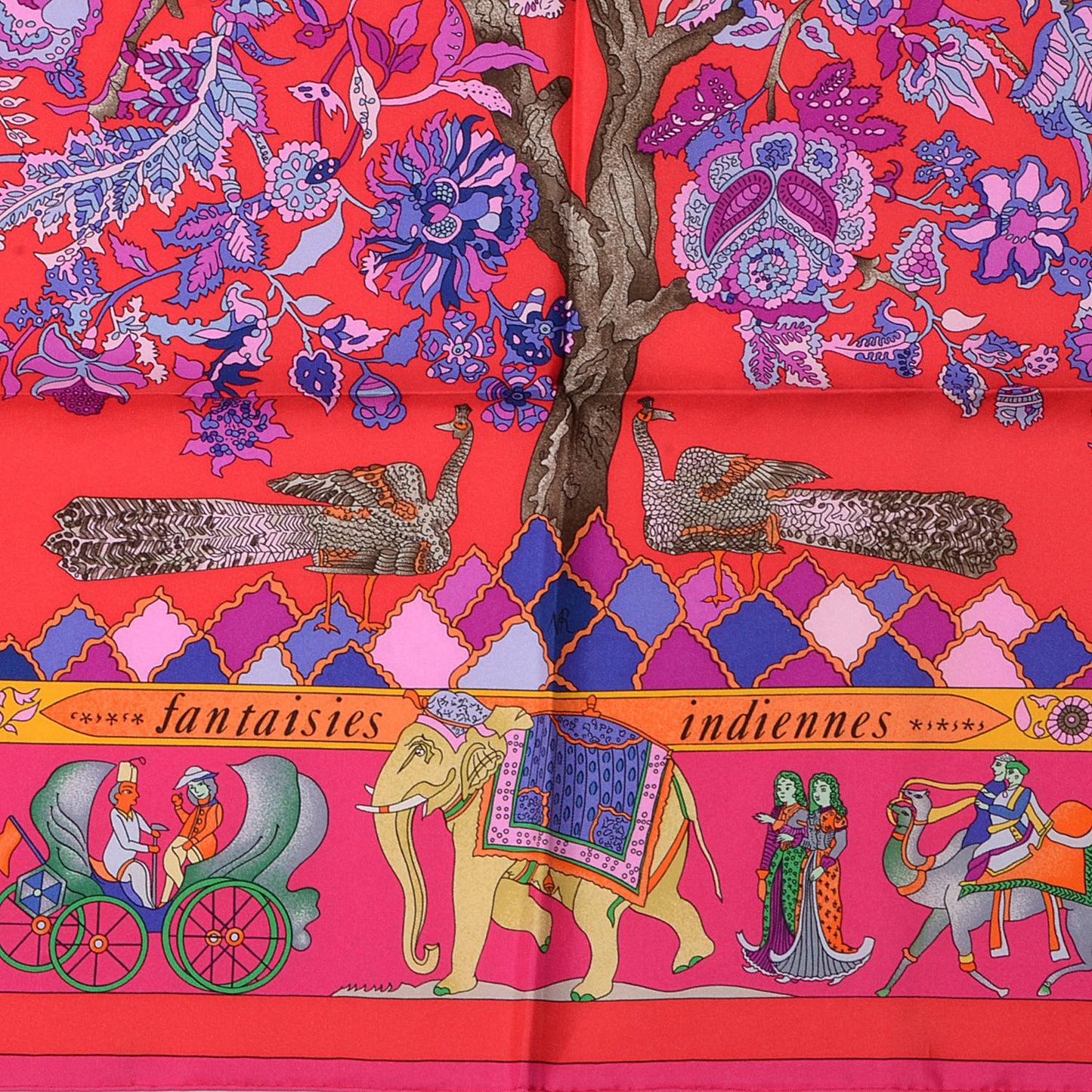 Silk Fantaisies Indiennes Scarf 90