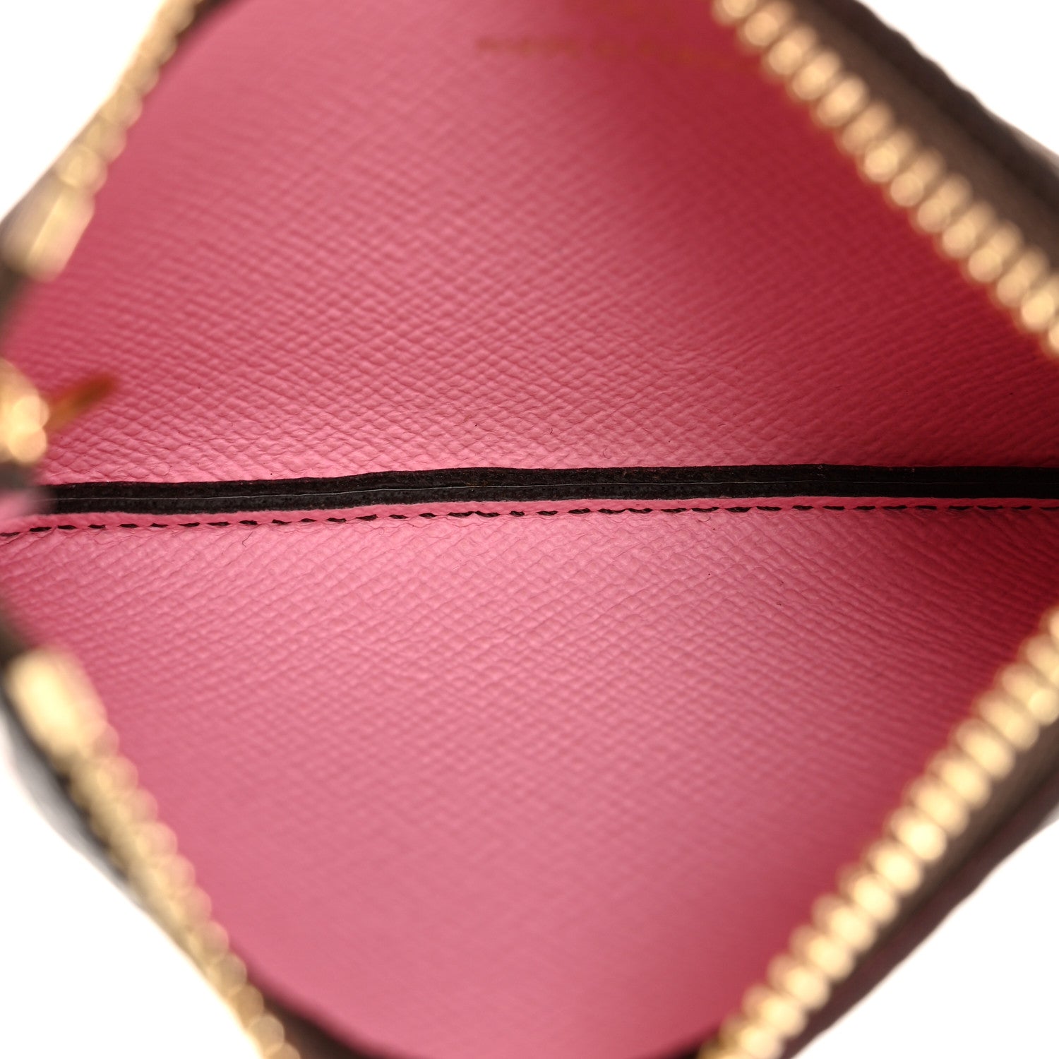 Louis Vuitton Monogram 2023 Christmas Animation Alpine Key Pouch Pink 5 of 7