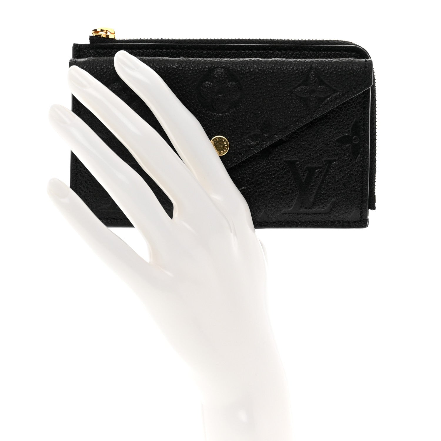 Louis Vuitton Empreinte Recto Verso Card Holder Black 2 of 7