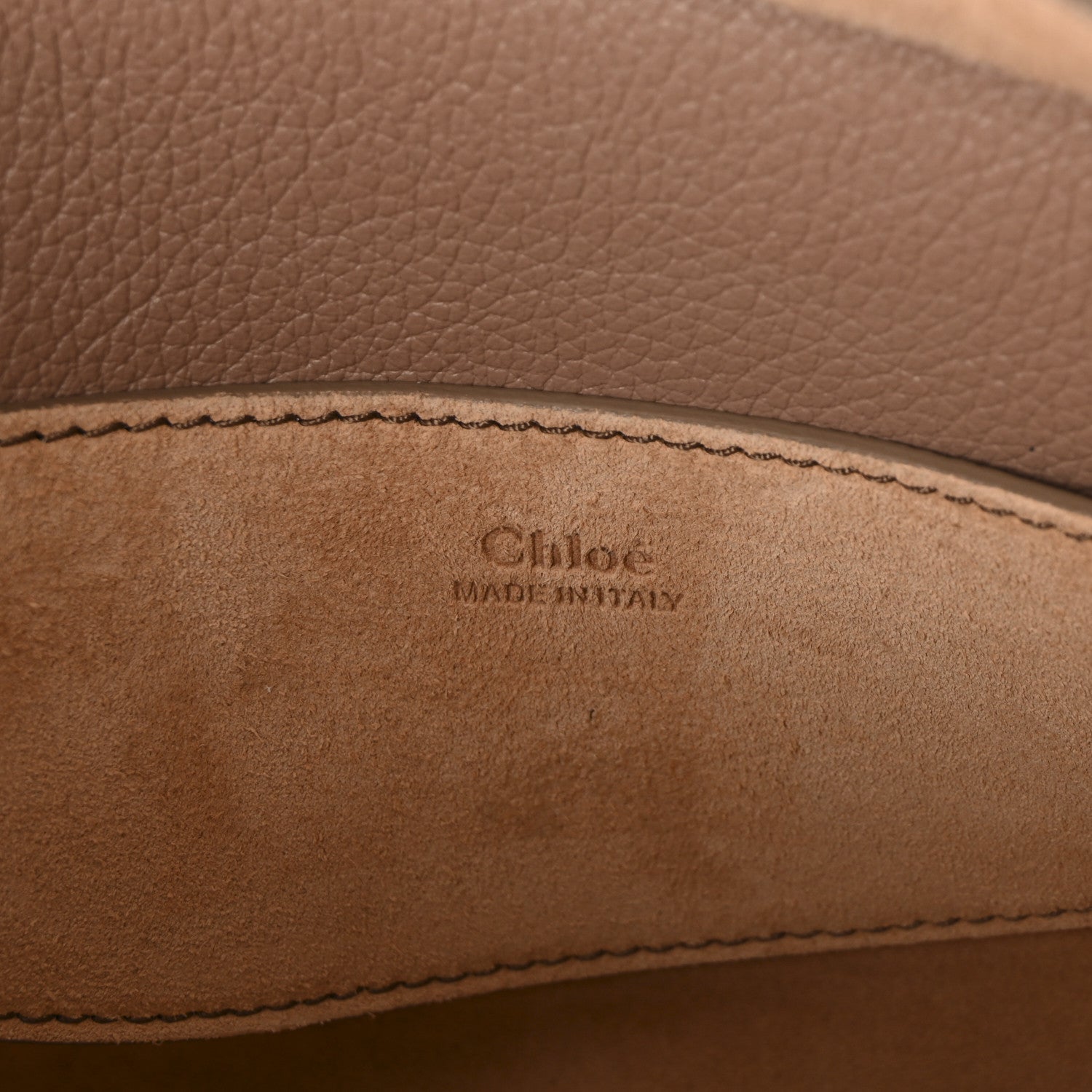 Chloe Shiny Grained Calfskin Small Marcie Clutch Anemone Pink 6 of 9