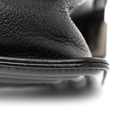 Chanel Goatskin Quilted Patent Small Duo Boy Flap Black 15 of 16