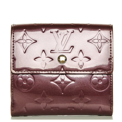 Louis Vuitton Vernis Elise Wallet Violet 1 of 7