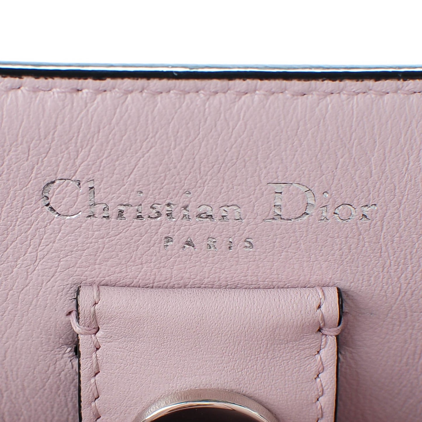 Calfskin Medium Diorissimo Black Rose Poudre