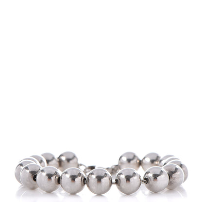 Tiffany Sterling Silver 10mm HardWear Ball Bracelet 1 of 6