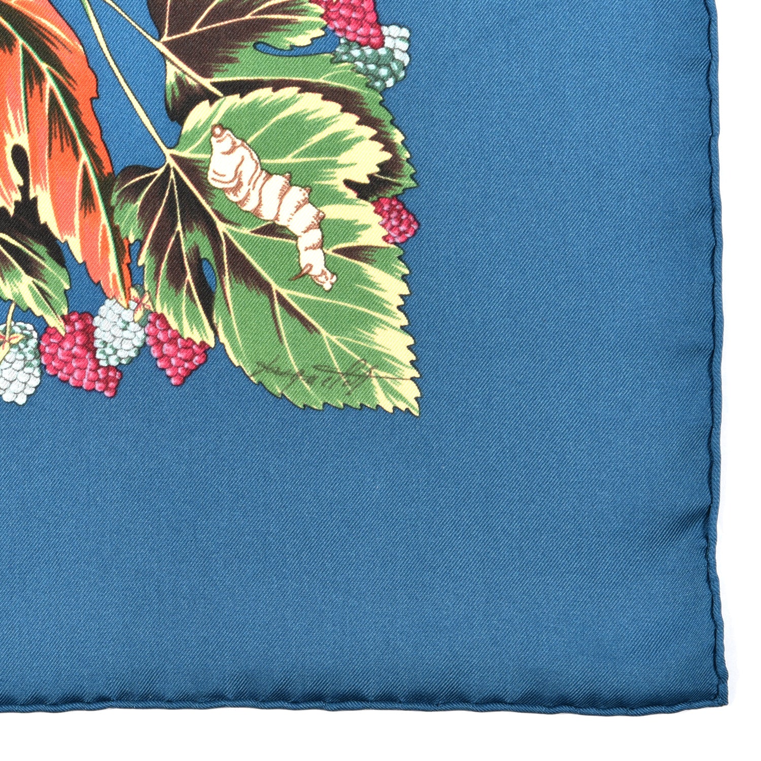 Hermes Silk L'Arbre de Soie Scarf 90 4 of 6