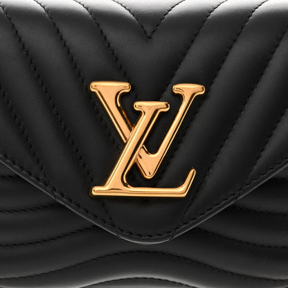 Louis Vuitton Calfskin New Wave Multi Pochette Black 10 of 12