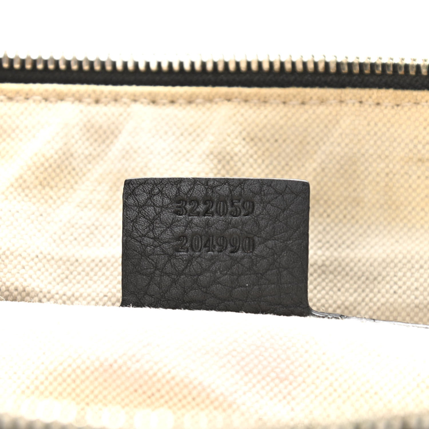 Gucci Pebbled Calfskin Medium Soho Messenger Bag Black 6 of 11