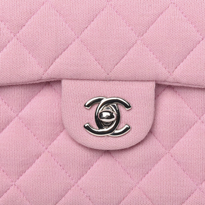 Chanel Jersey Quilted Mini Square Flap Pink 12 of 12