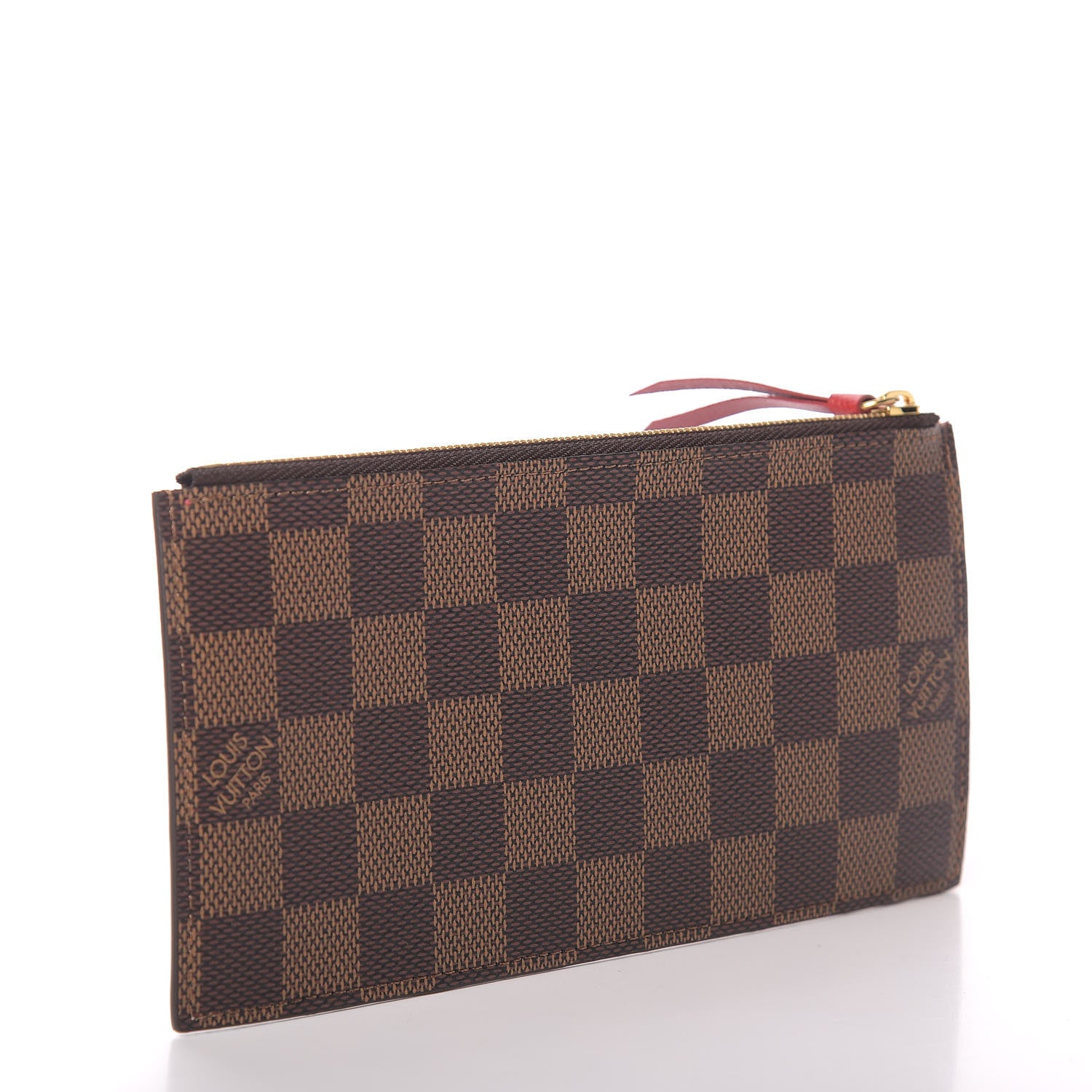 Louis Vuitton Damier Ebene Felicie Chain Wallet Zippered Insert 3 of 6