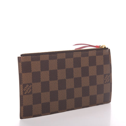 Louis Vuitton Damier Ebene Felicie Chain Wallet Zippered Insert 3 of 6