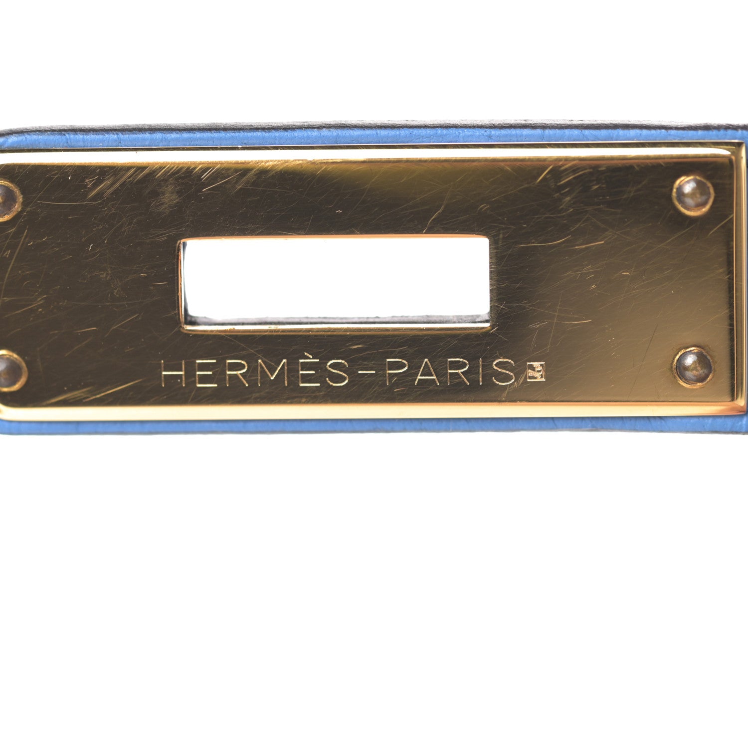 Hermes Togo Kelly Retourne 28 Bleu Paradise 21 of 42