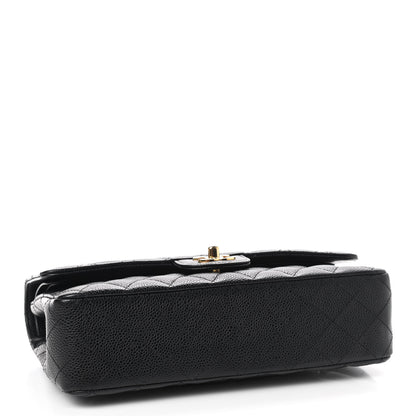 Chanel Caviar Quilted Medium Double Flap Black 4 of 9