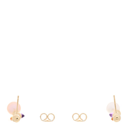 Marco Bicego 18K Yellow Gold Amethyst Citrine Cultured Pearl Paradise Drop Earrings 3 of 4