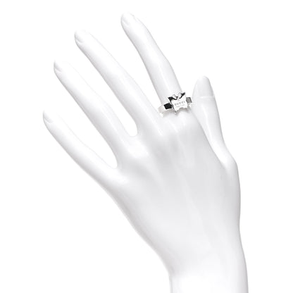 Gucci Sterling Silver Butterfly Band Ring 54 6.75 2 of 5