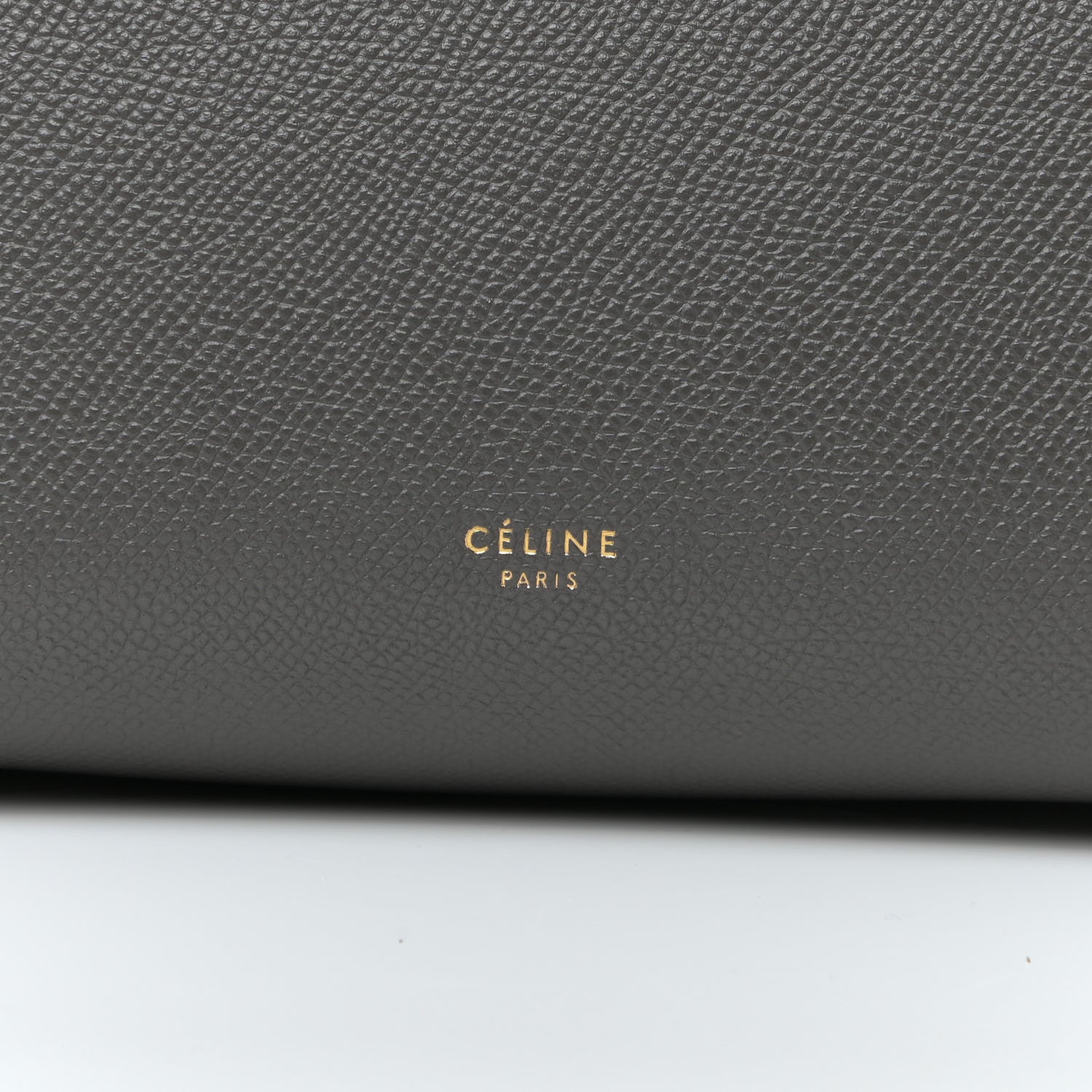 Celine Grained Calfskin Micro Belt Bag Grey 7 of 11