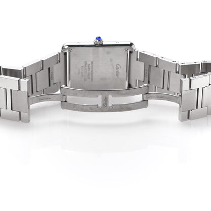 Cartier Stainless Steel 27mm Tank Solo Quartz Watch 6 of 8