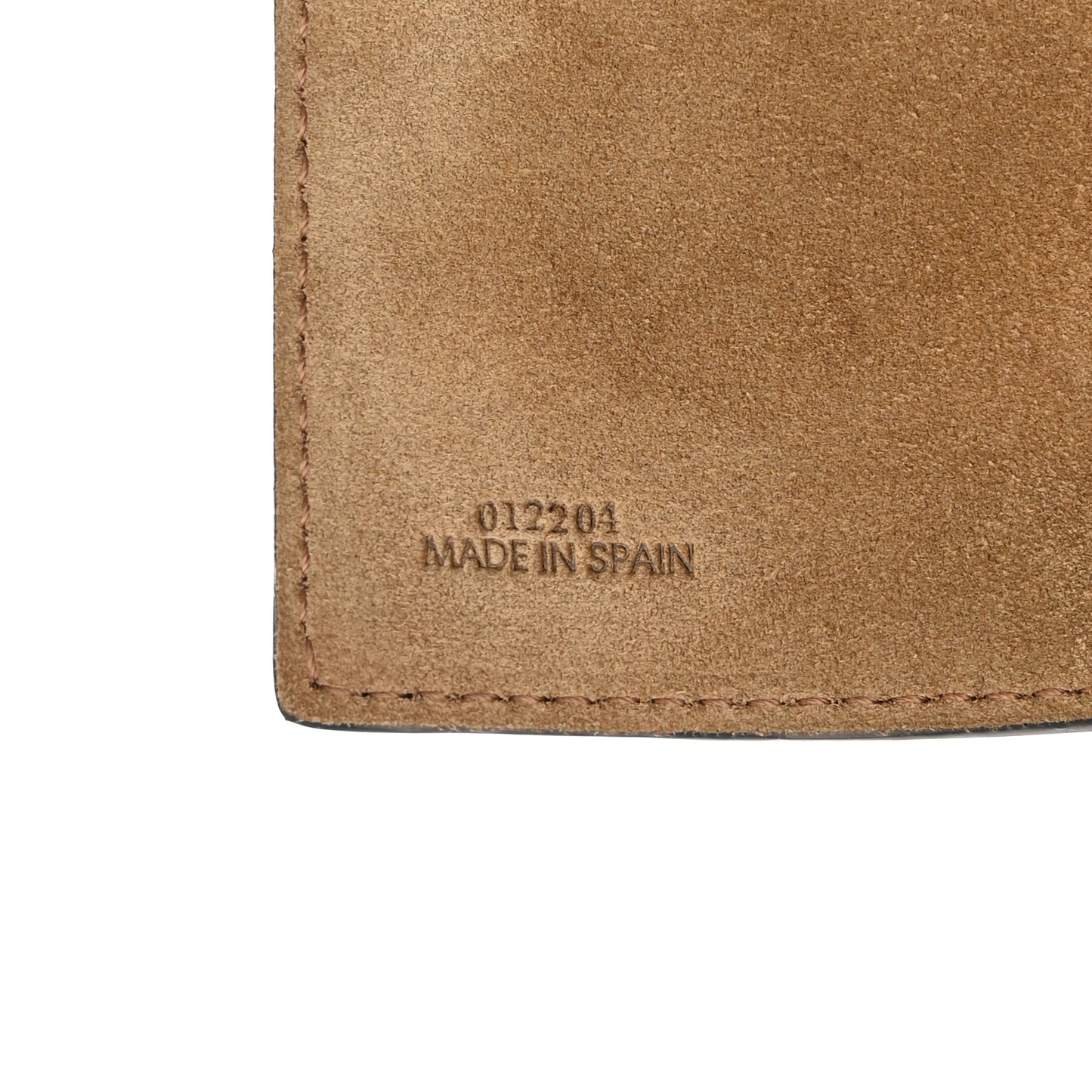 Smooth Calfskin Small Anagram Tote Tan
