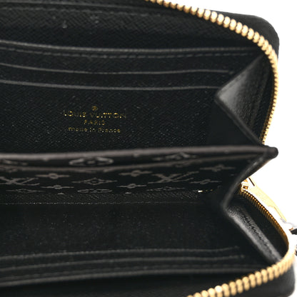 Louis Vuitton Monogram Giant Jungle Zippy Coin Purse Black 5 of 6