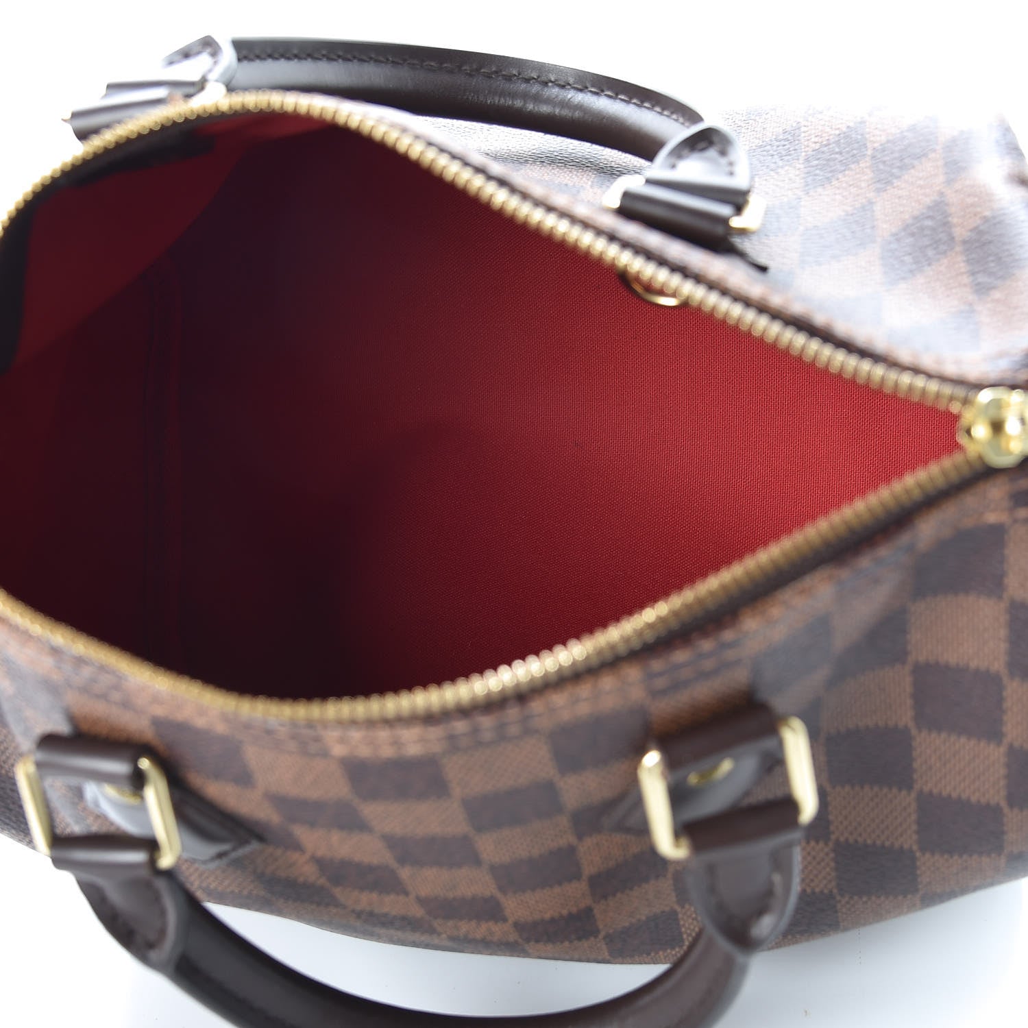 Louis Vuitton Damier Ebene Speedy Bandouliere 25 5 of 11