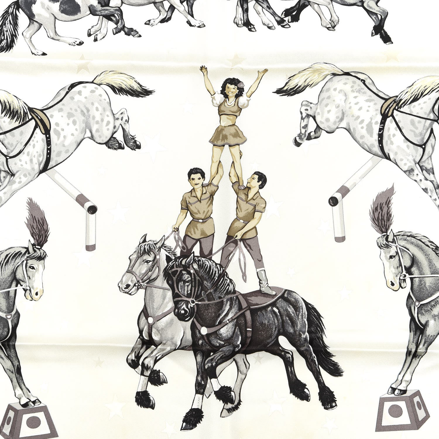 Hermes Silk En Piste Scarf 90 2 of 7
