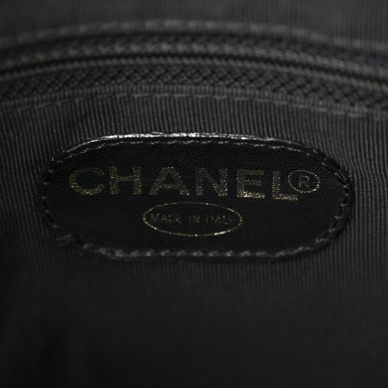 Chanel Lambskin CC Shoulder Bag Black 6 of 13