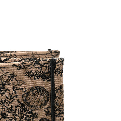 Christian Dior Canvas Embroidered Large Toile de Jouy Soleil Book Tote Beige 11 of 13