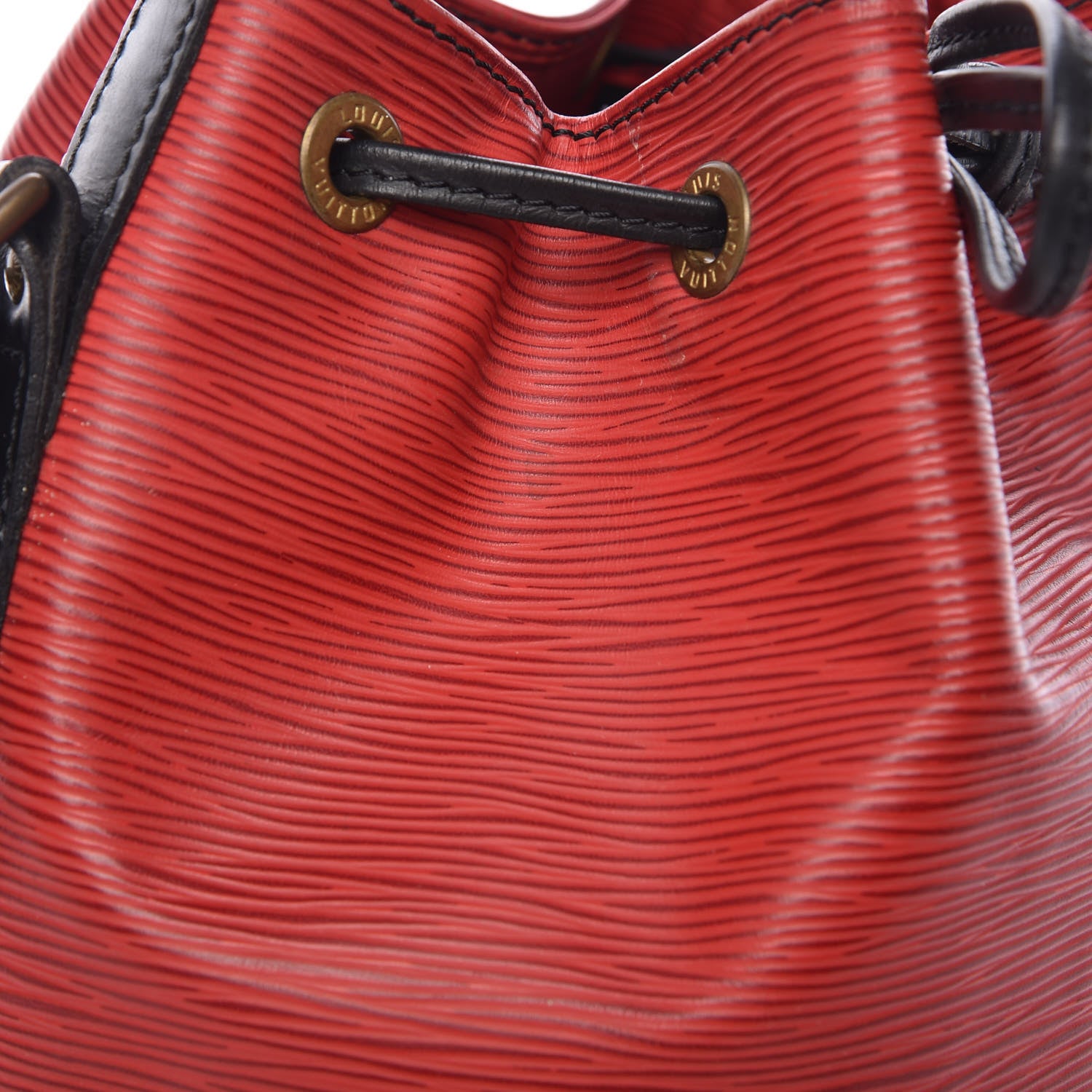 Louis Vuitton Epi Petit Noe Red Black 14 of 27