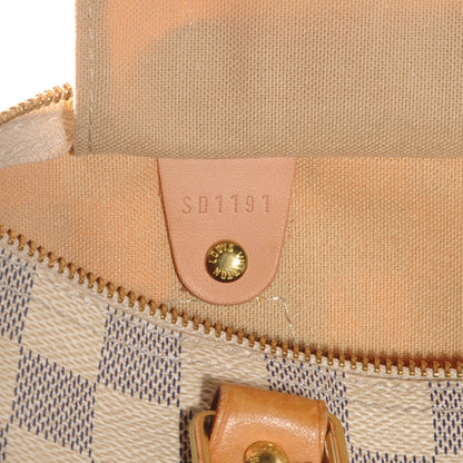Louis Vuitton Damier Azur Speedy 30 7 of 7