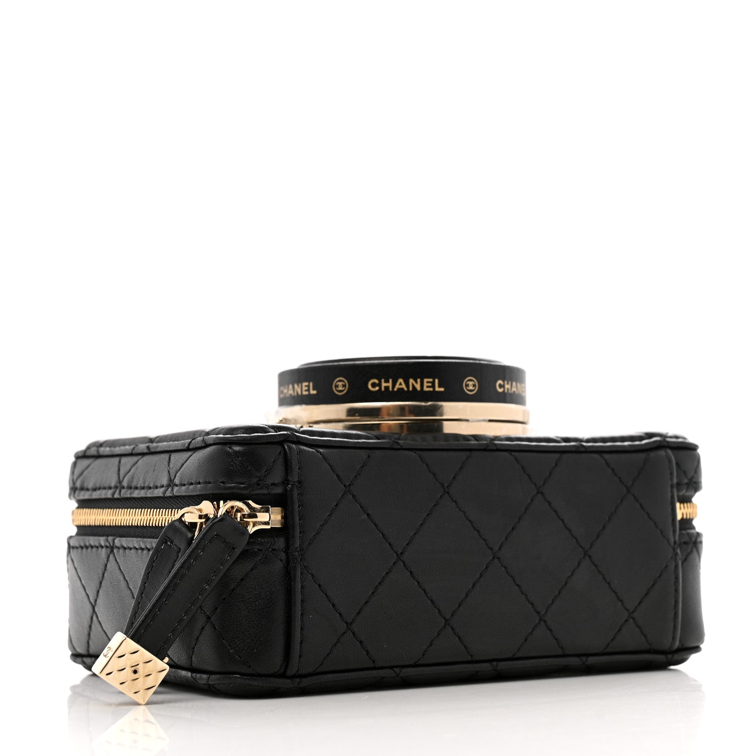 Chanel Lambskin Quilted Coco Click Bag Black 5 of 14