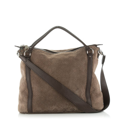Louis Vuitton Monogram Suede Antheia IXIA MM BBrown 1 of 11