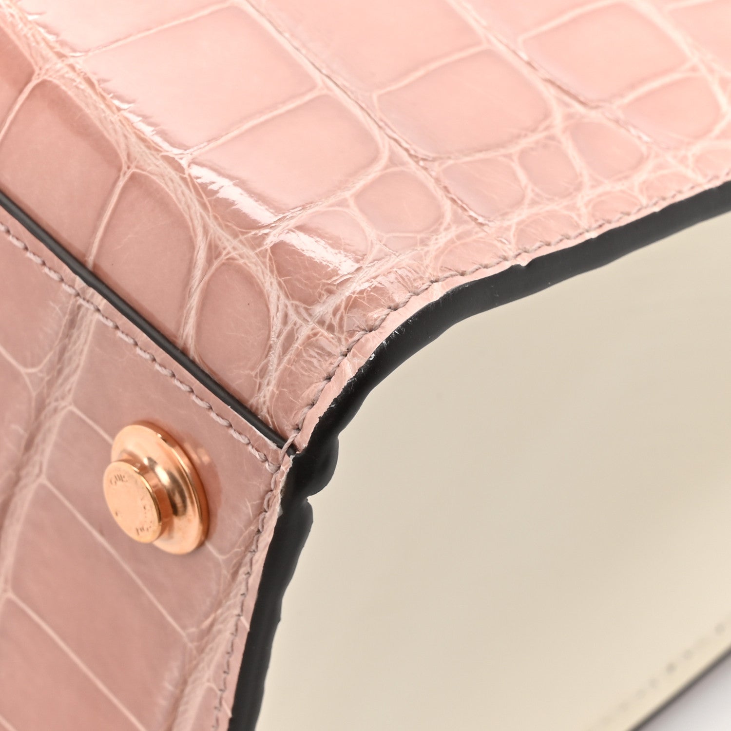 Louis Vuitton Alligator Goatskin City Steamer PM Sienna Nude White 14 of 15