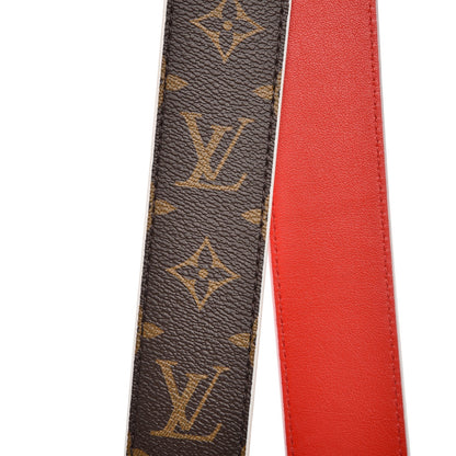 Louis Vuitton Monogram Bandouliere Shoulder Strap Red 5 of 6