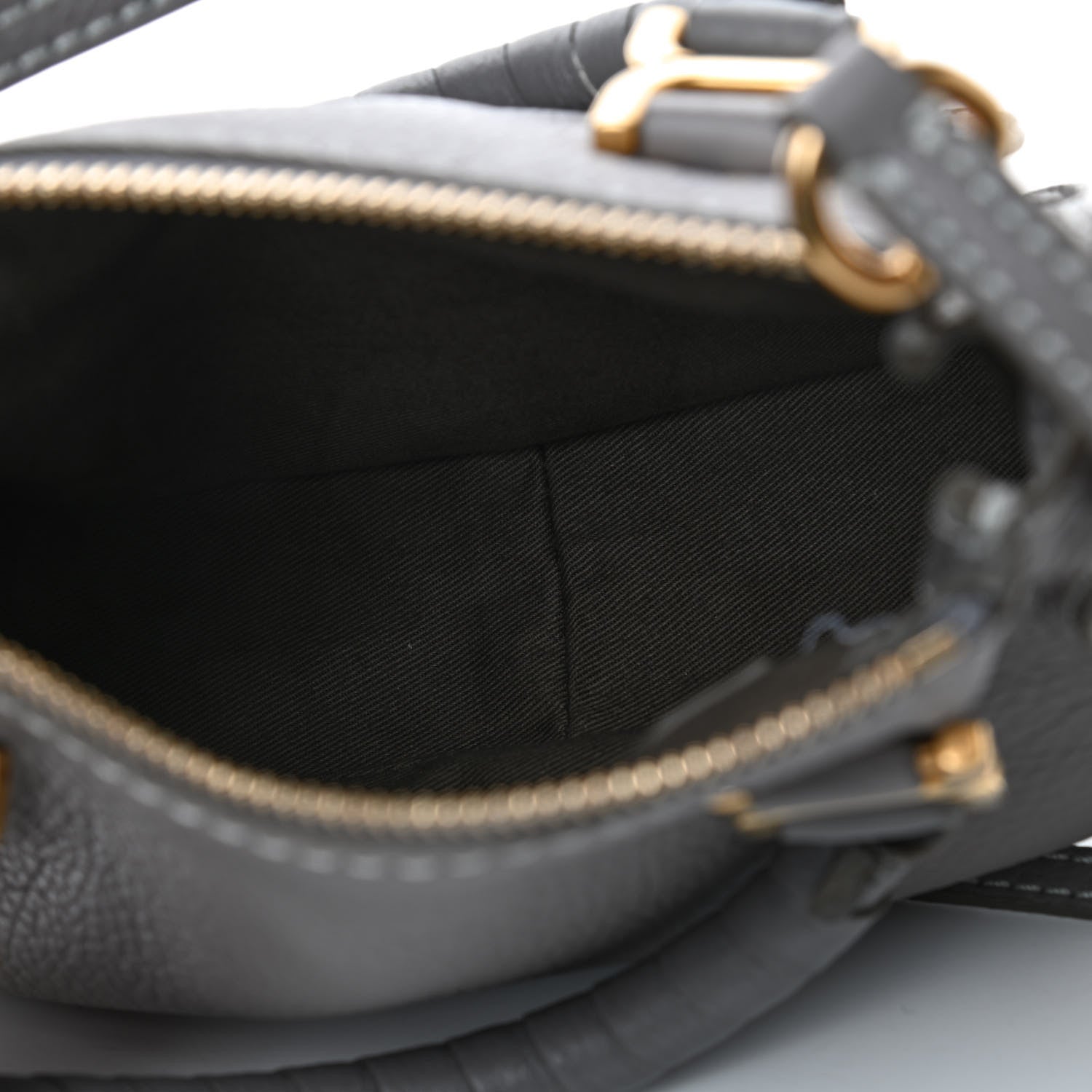 Chloe Calfskin Mini Marcie Satchel Cashmere Grey 4 of 4