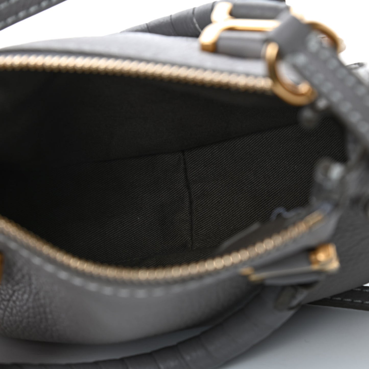 Calfskin Mini Marcie Satchel Cashmere Grey