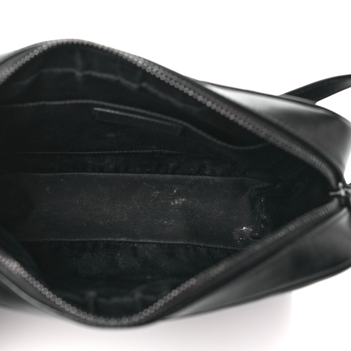 Calfskin Matelasse Monogram Monochrome Lou Camera Bag Black