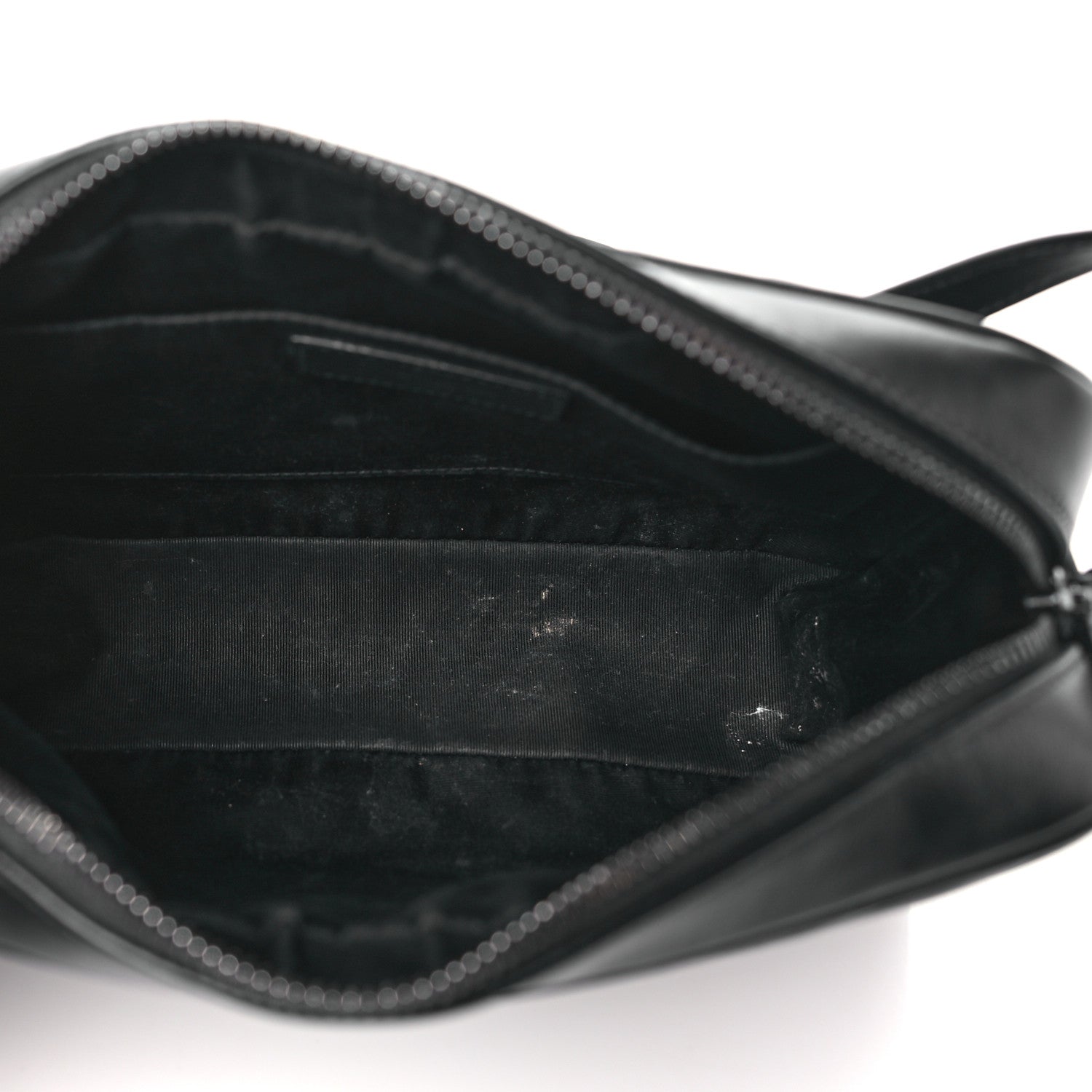 Saint Laurent Calfskin Matelasse Monogram Monochrome Lou Camera Bag Black 5 of 9