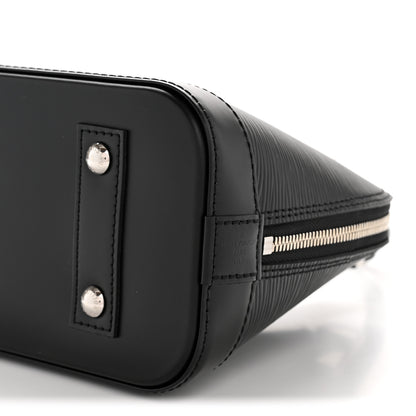 Louis Vuitton Epi Jacquard Alma BB Black 9 of 11