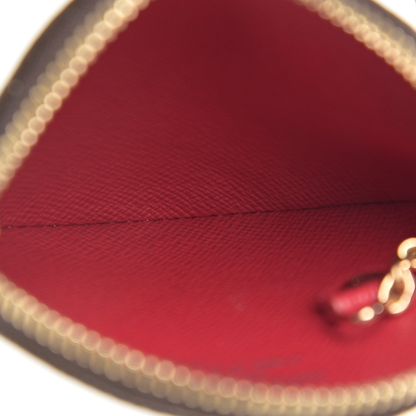 Monogram Cerises Round Coin Purse
