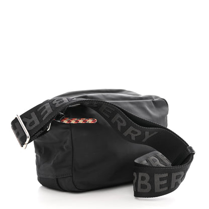 Burberry Nylon Logo Detail Crossbody Bag Black 3 of 11