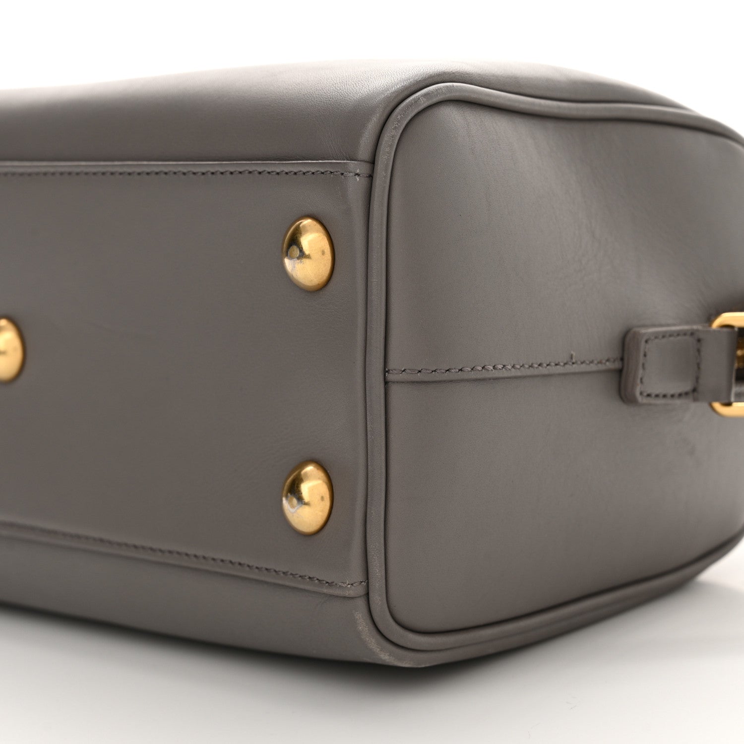 Saint Laurent Calfskin Classic Baby Duffle Fog 10 of 12