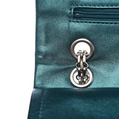 Chanel Metallic Calfskin Quilted 2.55 Reissue 227 Flap Turquoise 10 of 17