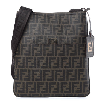 Fendi Zucca Spalmati Messenger Bag Tobacco 1 of 8