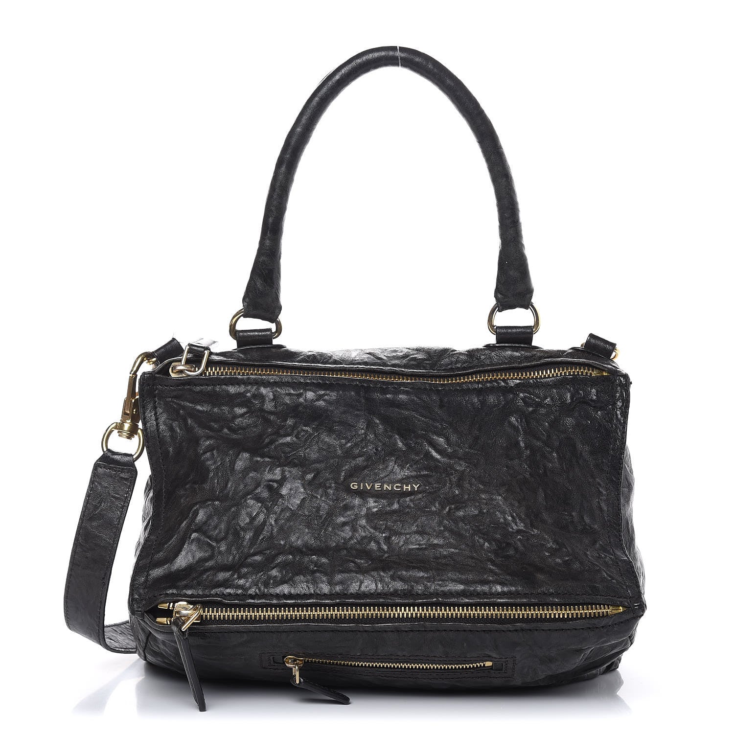 Givenchy Tumbled Sheepskin Medium Pandora Black 1 of 17