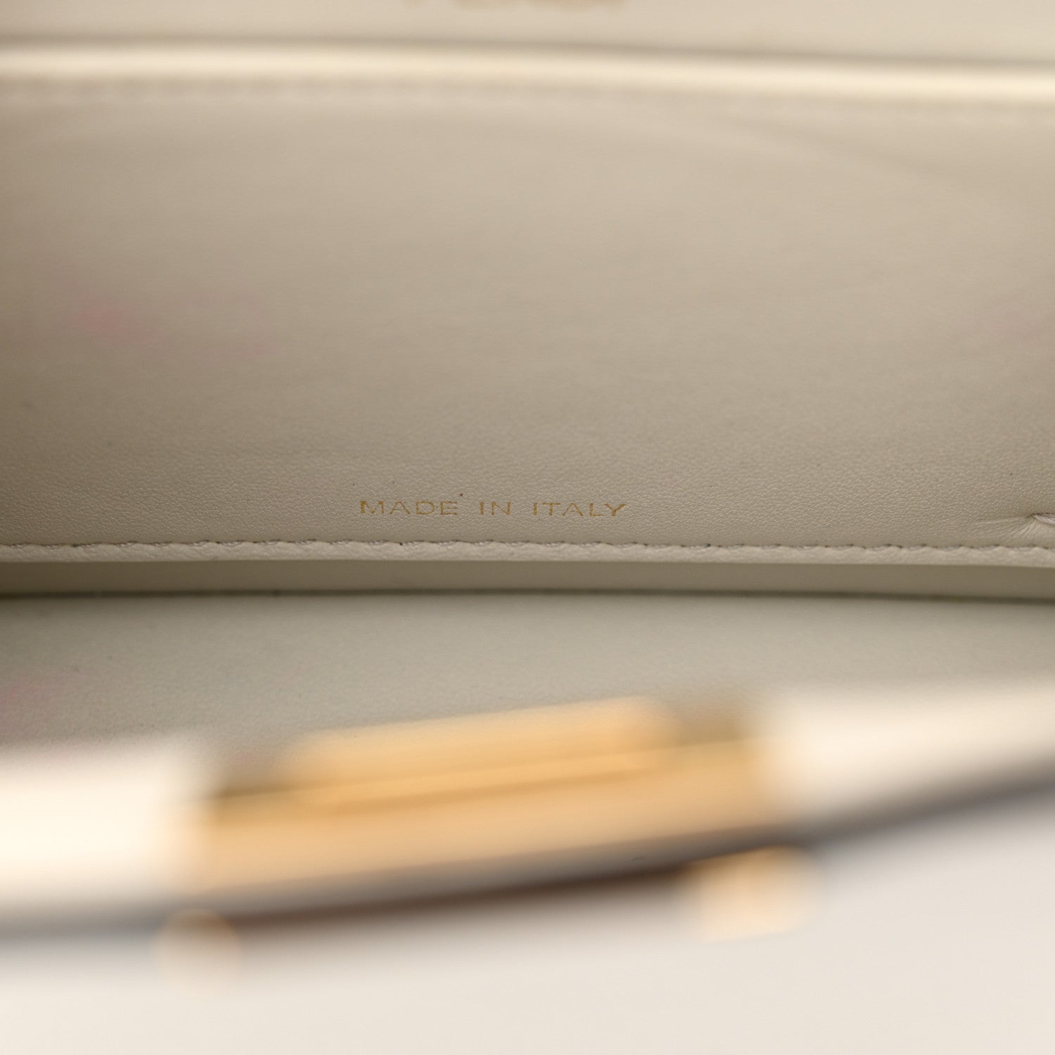 Fendi Shiny Nappa Petite Peekaboo I SEE U Satchel White 8 of 16