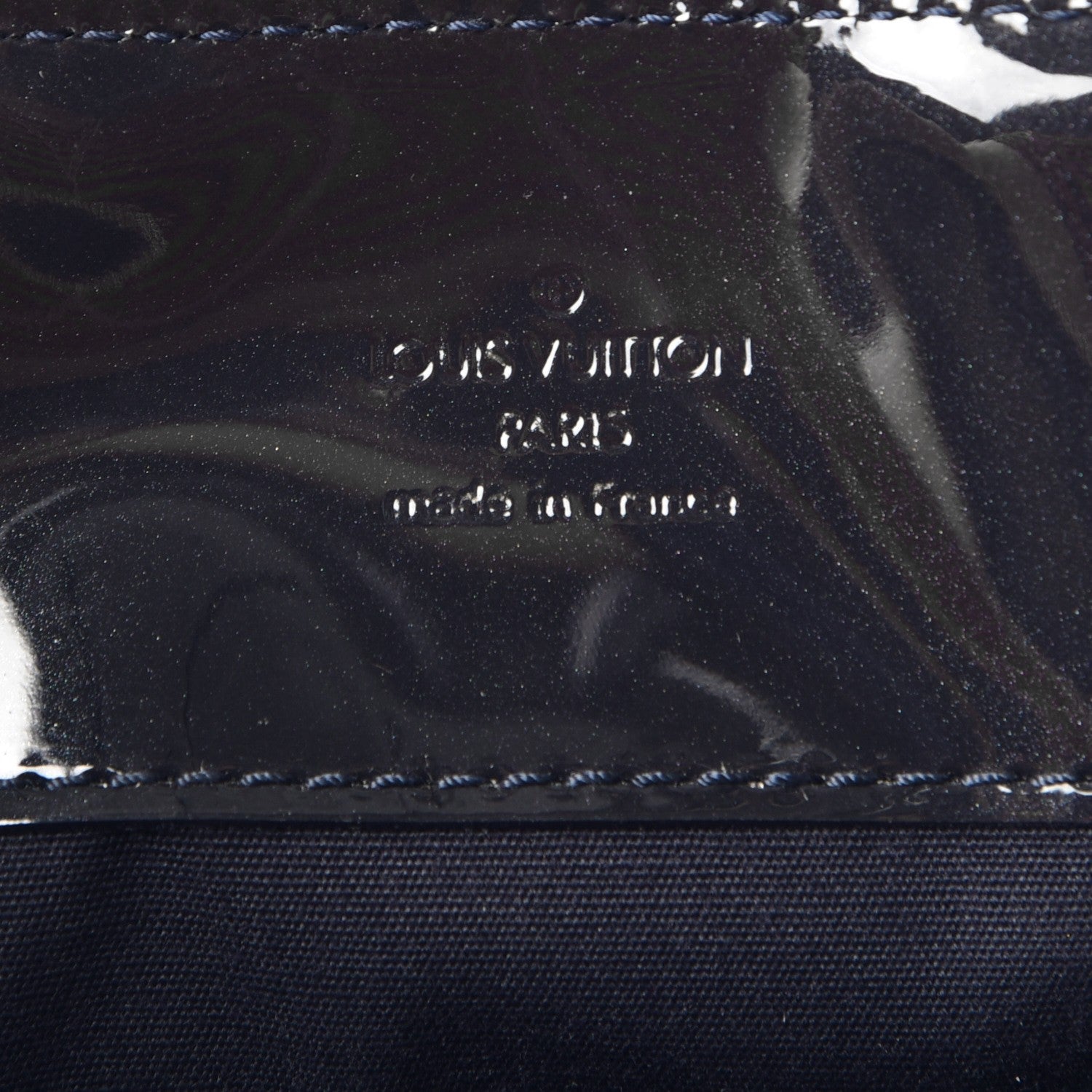 Louis Vuitton Vernis Melrose Avenue Blue Infini 6 of 11