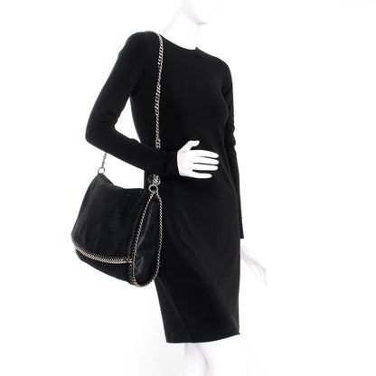 Stella McCartney Shaggy Deer Falabella Messenger Black 2 of 6